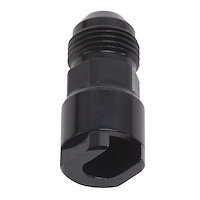 SAE Quick-Connect EFI Adapter Fitting Threaded Cap Screw-On Style