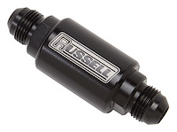 Competition Fuel Filter -06 AN Male Inlet/Outlet
