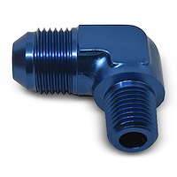 AN to NPT Adapter Fitting 90-Degree