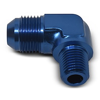 AN to NPT Adapter Fitting 90-Degree