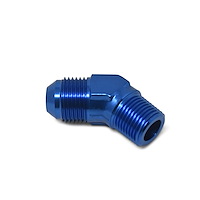 AN to NPT Adapter Fitting 45-Degree