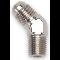 AN to NPT Adapter Fitting 45-Degree