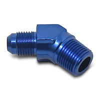 AN to NPT Adapter Fitting 45-Degree