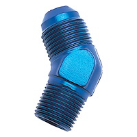 AN to NPT Adapter Fitting 45-Degree
