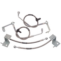 Street Legal Brake Hose Kit 2005-12 Mustang w/ABS