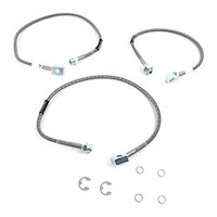 Street Legal Brake Hose Kit 1988-2000 K1500 Pickup 4WD w/4" Lift