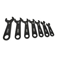 AN Hose End Wrenches -4 AN to -20 AN [Black Anodized Aluminum]