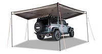 33200 Batwing Roof Rack Awning (Left): 270 degrees of Shade covering 11 sqm / 118sq/ft