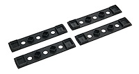 QMFK06 QuickMount Fit Kit, 2020-2022 Jeep Gladiator, Incl. 4 Rubber Bases, For Use w/RLT600 Leg