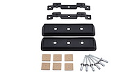 QMFK15 QuickMount Ditch Bracket, 2009-2021 Ram 1500, For Use w/RLT600 Roof Racks, Optional Skirt Available For Some Fitments
