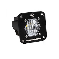 LED Light Pod Flush Mount Clear S1 Wide Cornering