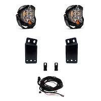 LP9 Pro LED Bumper Light Kit for 2019-2024 Ram 1500 Rebel and 2021-2024 Ram 1500 TRX [Clear Driving/Combo]