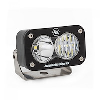 LED Work Light Clear Lens Driving Combo Pattern Each S2 Sport