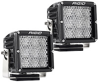 322313 D-XL PRO LED Light, Flood Diffused, Surface Mount, Black Housing, Pair