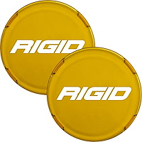 363662 Light Cover For 360-Series 6 in. LED Lights, Amber, Pair