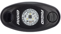 480023 A-Series LED Light, Low Power, Natural White, Black Housing, Single