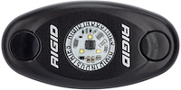 480113 A-Series LED Light, High Power, Blue, Black Housing, Single