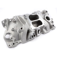 Aluminum Intake Manifold ZZ 350 HO & Small Block Chevy through 1986