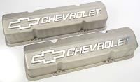 Small Block Chevy Competition Valve Covers Bow Tie Chevrolet Script Logo