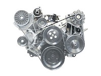 Serpentine Accessory Drive System with A/C Small Block Chevy