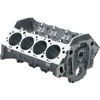 Bow Tie Sportsman Engine Block (1-Piece Rear Main Seal), Standard Deck