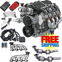 E-ROD LS3 6.2L 376ci Engine 430 HP at 5900 RPM