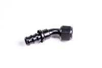 Pushlok Hose End, -8 AN 45-Degree