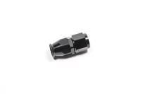 -8 AN Hose End, Straight, PTFE, Black