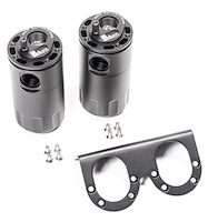 Catch Can Kit, Dual Universal, Fluid Lock