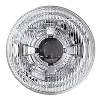LED7-C-OE-D LED Projector Headlight, 7 in., w/Original Glass [Chrome]