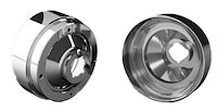 BLTFM-CAMRS70-73-C-1157DREV-SWB Billet Front Parking Lamps w/Revive 1157 Switchback LED, 1970-1973 Chevy Camaro RS [Chrome]