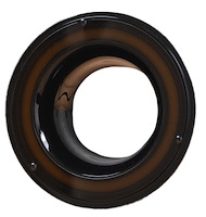 BLT-AIR-74-B Billet Air Intake, 5.75 in., 3 in. Inlet [Black]