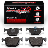Track/Street Brake Pads, 1991-2010 Fits Multiple Makes/Models, Position: Rear