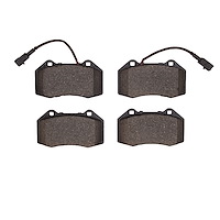 Track/Street Brake Pads, 2015-2020 Alfa Romeo, Position: Front