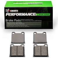 Performance Sport Brake Pads, 1961-2004 Fits Multiple Makes/Models, Position: Rear & Front