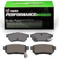 Performance Sport Brake Pads, 1985-2014 Acura/Honda, Position: Rear