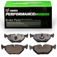 Performance Sport Brake Pads, 1991-2010 Fits Multiple Makes/Models, Position: Rear