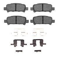 Performance Sport Brake Pads & Hardware Kit, 1998-2006 Subaru, Position: Rear