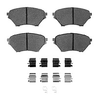 Performance Sport Brake Pads & Hardware Kit, 2001-2005 Ford/Lincoln/Mercury/Mazda, Position: Front