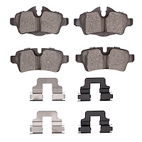 Performance Sport Brake Pads & Hardware Kit, 2007-2015 Mini, Position: Rear
