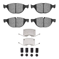 Performance Sport Brake Pads & Hardware Kit, Fits Select Jaguar, Position: Front