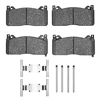 Performance Sport Brake Pads & Hardware Kit, 2016-2020 Ford/Lincoln/Mercury/Mazda, Position: Front