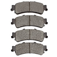Super-Duty Brake Pads, 1999-2011 GM, Position: Rear