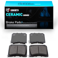 Ceramic Brake Pads, 1958-1993 Fits Multiple Makes/Models, Position: Rear & Front