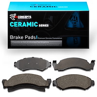 Ceramic Brake Pads, 1972-1985 Fits Multiple Makes/Models, Position: Front