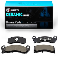 Ceramic Brake Pads, 1981-1994 Ford/Lincoln/Mercury/Mazda, Position: Front