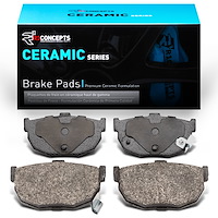 Ceramic Brake Pads, 1984-2010 Fits Multiple Makes/Models, Position: Rear