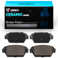 Ceramic Brake Pads, 1985-1994 Fits Multiple Makes/Models, Position: Rear