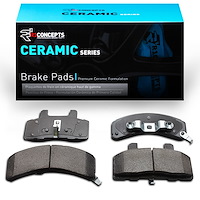 Ceramic Brake Pads, 1988-1991 GM, Position: Front