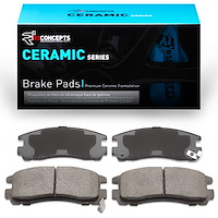 Ceramic Brake Pads, 1988-2012 Fits Multiple Makes/Models, Position: Rear
